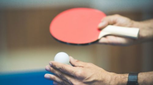 Tischtennis-Gummi-Reinigungsschwamm Ping-Pong-Schläger-Reiniger 
