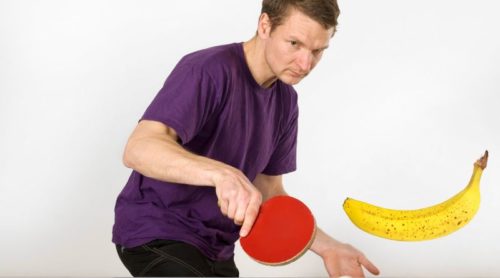 Tischtennis Rückhand Bananenflip Technik und Tipps