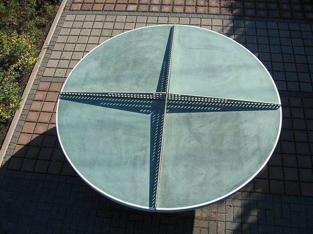 JOOLA Unisex – Erwachsene City Tischtennisplatte, Blau, 274х152.5х76