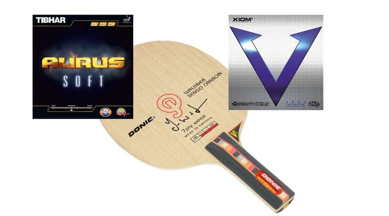 Senston Professional Tischtennisschläger 2-Spieler-Set mit Ping-Pong-Schlägertasche, Pro Tischtennis schläger perfekt für Beginnen, Fortgeschrittene, Familienaktivitäten und Sportclubs